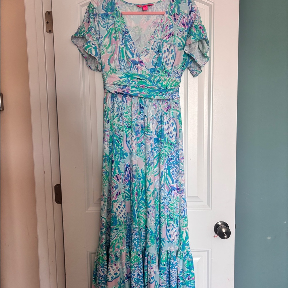 Lilly pulitzer Jessi midi dress size Small Craysea